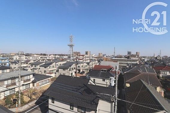 5階からの眺望...