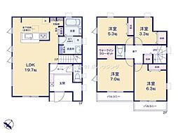 リーブルガーデン 羽村市羽加美1丁目 新築 全4棟 1号棟
