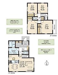 リーブルガーデン 立川市西砂町3丁目 新築 全3棟 1号棟