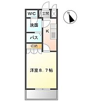 そよ風 106号室 ｜ 茨城県水戸市若宮（賃貸アパート1K・1階・29.75㎡） その2