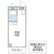 ロマーヌ水戸第3 103号室 ｜ 茨城県水戸市城南（賃貸マンション1R・1階・14.28㎡） その2