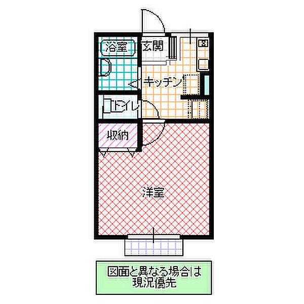 リバティハウス 101号室｜茨城県笠間市笠間(賃貸アパート1K・1階・23.18㎡)の写真 その1