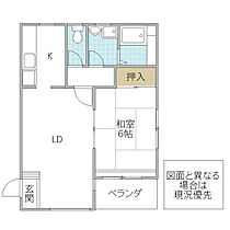 ムーネットビル 302号室 ｜ 茨城県水戸市城南（賃貸マンション1LDK・3階・48.00㎡） その2