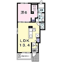 エレガンス 101号室 ｜ 茨城県ひたちなか市大字市毛（賃貸アパート1LDK・1階・47.08㎡） その2