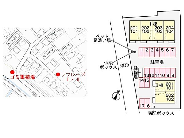 ラフレーズ I 103号室｜茨城県ひたちなか市大字堀口(賃貸アパート1LDK・1階・50.05㎡)の写真 その5