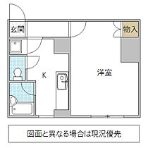 リエス水戸大町 201号室 ｜ 茨城県水戸市大町（賃貸マンション1K・2階・33.60㎡） その2