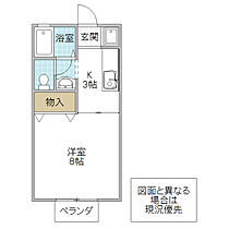 ルミエール青柳 106号室 ｜ 茨城県水戸市青柳町（賃貸アパート1K・1階・26.71㎡） その2