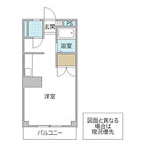 マルベリーハウス 106号室 ｜ 茨城県水戸市姫子（賃貸マンション1R・1階・23.14㎡） その2