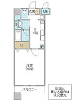 フォーライフネオ水戸 1202号室 ｜ 茨城県水戸市宮町（賃貸マンション1K・12階・31.26㎡） その2