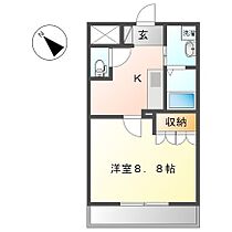 ヴァンベール 201号室 ｜ 茨城県ひたちなか市大字堀口（賃貸アパート1K・2階・30.00㎡） その2