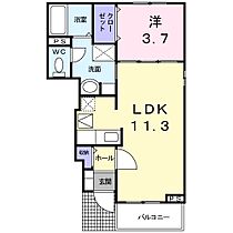 ティアラ クイーン 103号室 ｜ 茨城県水戸市根本（賃貸アパート1LDK・1階・37.13㎡） その2