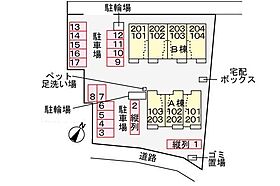 ヴィラ ロータス B 202号室 ｜ 茨城県ひたちなか市大字堀口（賃貸アパート2LDK・2階・59.58㎡） その5