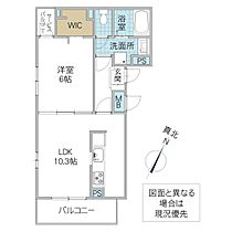 グランテラス B 301号室 ｜ 茨城県水戸市城東（賃貸アパート1LDK・3階・40.13㎡） その2