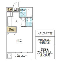 CKビル III 203号室 ｜ 茨城県水戸市備前町（賃貸マンション1K・2階・28.36㎡） その2