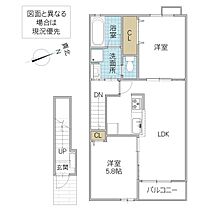 グリーンハウスE I 202号室 ｜ 茨城県笠間市鯉淵（賃貸アパート2LDK・2階・56.14㎡） その2