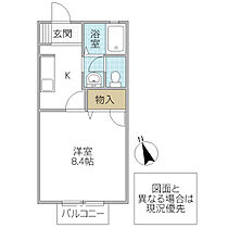 クレール金町 101号室 ｜ 茨城県水戸市金町（賃貸アパート1K・1階・28.21㎡） その2