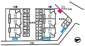 プロムナード II 103号室 ｜ 茨城県水戸市堀町（賃貸アパート2LDK・1階・53.28㎡） その4