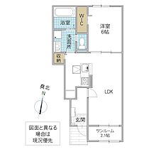 ルシエル I 102号室 ｜ 茨城県水戸市姫子（賃貸アパート1LDK・1階・50.05㎡） その2