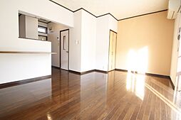 ドミール武藤 G棟 101号室 1階ワンルームのリビング/ダイニング