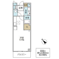 間取図画像 ワンルーム
