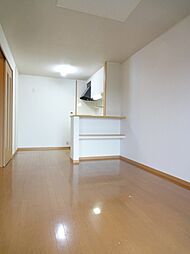 エテルノデーア酒門 B 202号室 2階2LDKのリビング/ダイニング