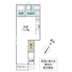 間取図画像 ワンルーム