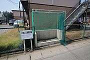 敷地内ゴミ捨て場