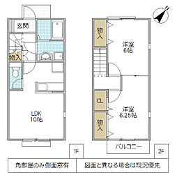 FOLIAR F I 105号室 2LDKの間取り