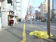 ごみ集積所は物件目の前にあります。