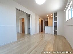 サニーサイド B 201号室 2階2LDKのリビング/ダイニング