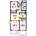 リバーシャトー4階6.3万円