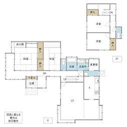 水戸市千波町 4LDKの間取り