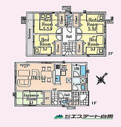 物件画像 清瀬市旭が丘第5全10棟　新築戸建