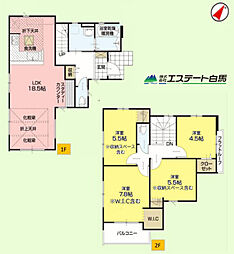 物件画像 ふじみ野市新駒林2期全2棟　新築戸建