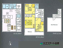 物件画像 新座市野火止5丁目1期全2棟　新築戸建