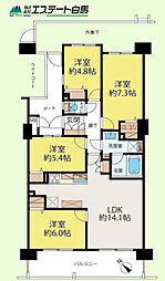 間取図画像 4LDK