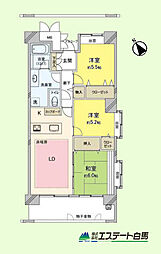 アステールふじみ野イーステーション 3LDKの間取図画像