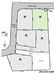 所沢市林全6区画　売地