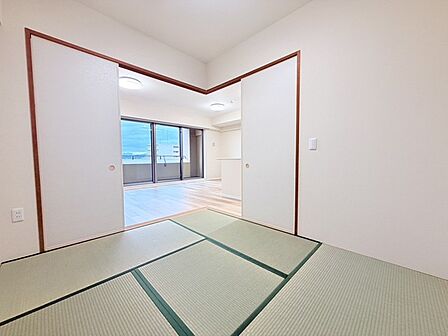 和室があるとやはりどこか心落ち着いてしまいます。客間としてもちょうど良い約4.5帖。