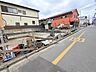 外観：カースペースは1台駐車できます。車庫の出し入れのしやすさなど、実際に現地にてご確認ください。 