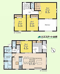 狭山市笹井全4棟 新築戸建