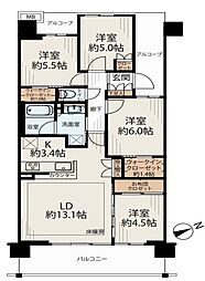 間取図画像 4LDK