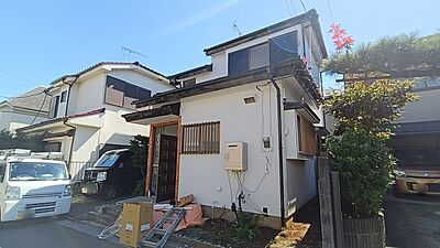 外観:リフォーム工事中 外観:リフォーム工事中