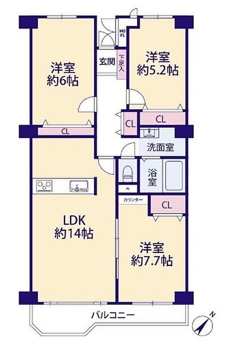 図面と現況が異なる場合は現況を優先させていただきます。