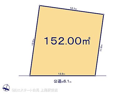 区画図：図面と異なる場合は現況を優先