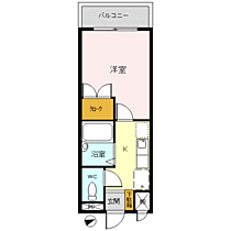 マイン・ディユ・ウエルス 305 ｜ 鳥取県米子市米原1丁目（賃貸マンション1K・3階・21.09㎡） その2