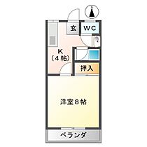 コーポ古河 101 ｜ 三重県津市西古河町（賃貸アパート1K・1階・26.40㎡） その2