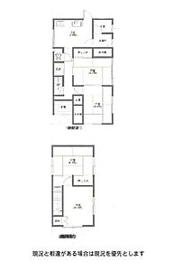 間取り：4DK、土地面積100.0平米、建物面積80.31平米