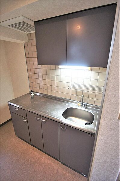 画像13:ガスコンロ設置可能なキッチンです。調理スペースもあります。