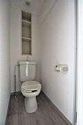 トイレもきれいに清掃されております。